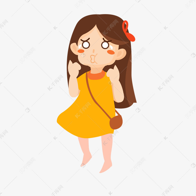 吓哭的小女孩素材png卡通女生视频脚大全初中舔图片