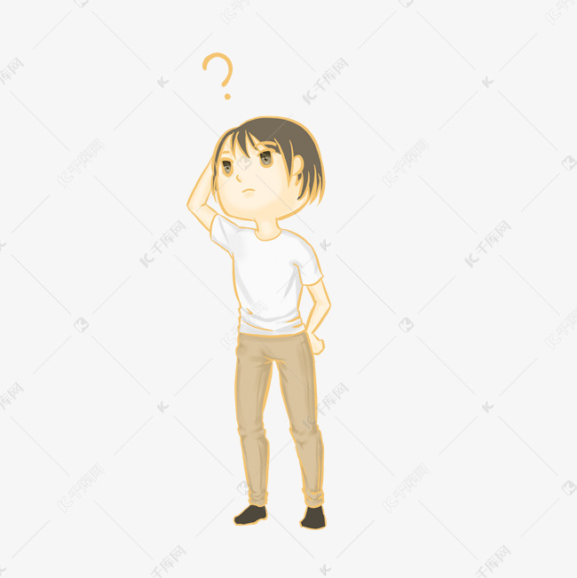 疑惑男孩