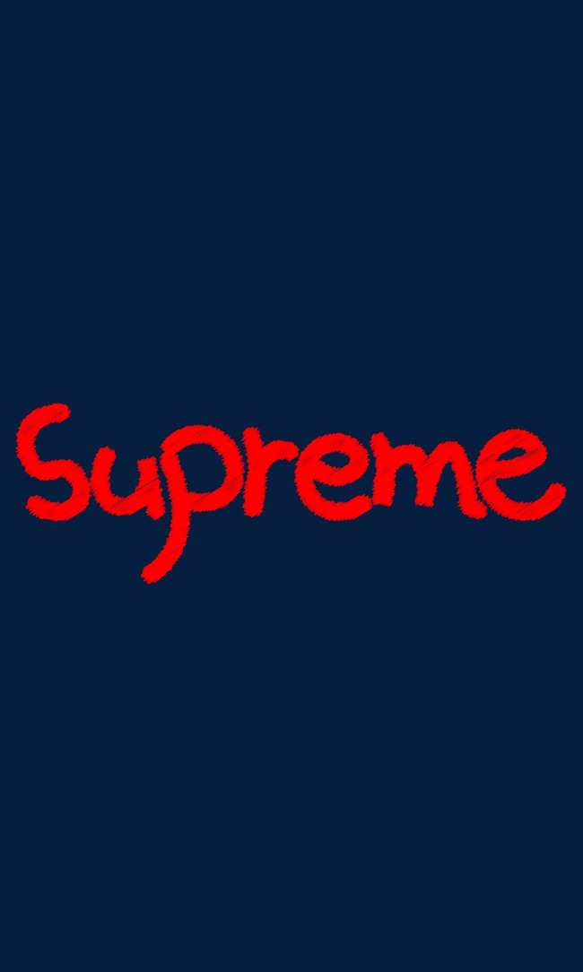 supreme艺术字