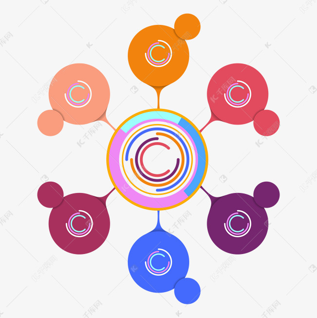 ppt组织结构架构图