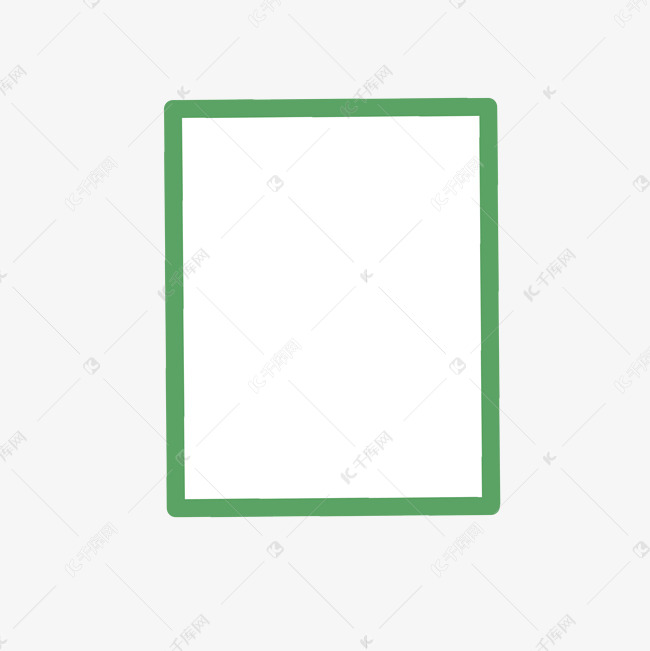 绿色框白底小图标