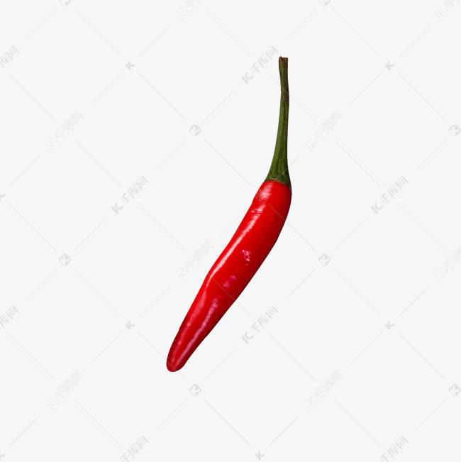 红色创意辣椒食物元素