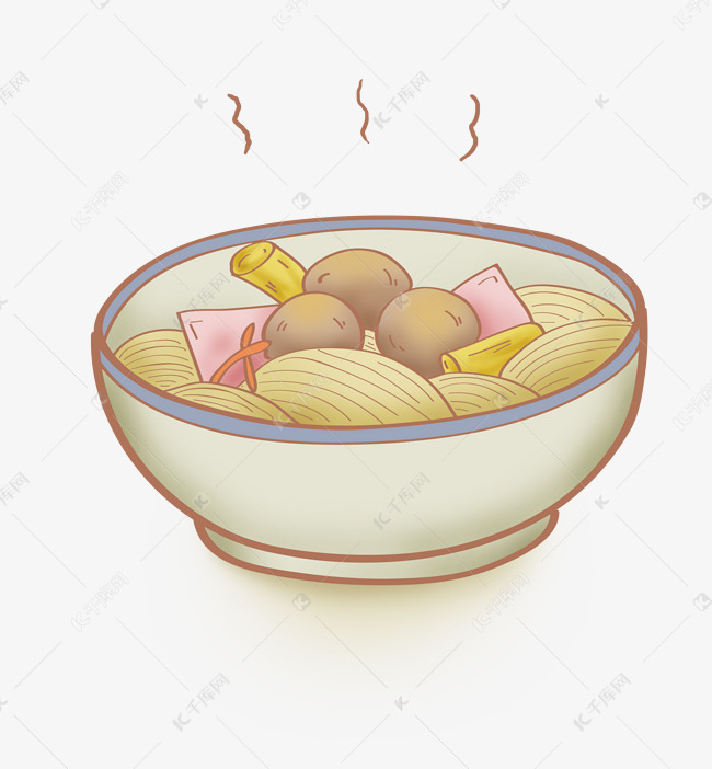 传统中式餐饮鱼丸面