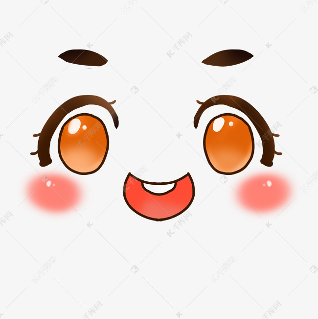 卡通图案笑脸插图