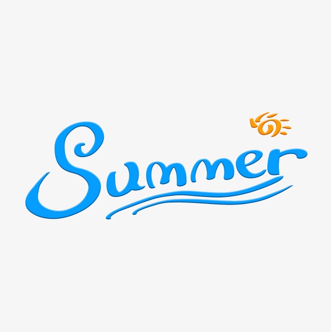 summer英文字体