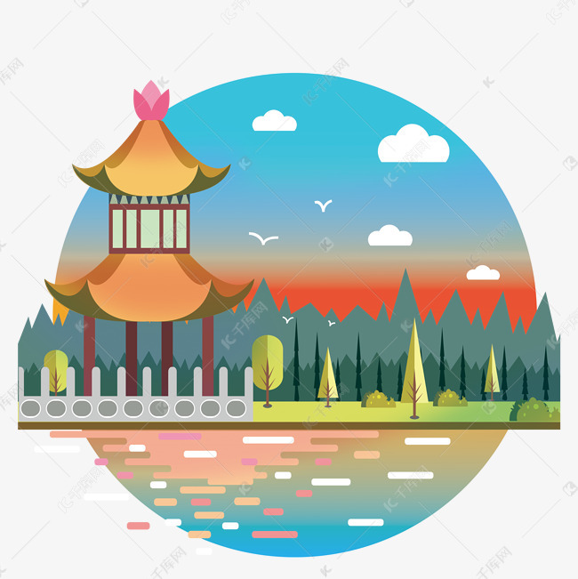亭子水猜成语是什么成语_微信猜成语两个人一个亭子上写着绝什么成语(2)