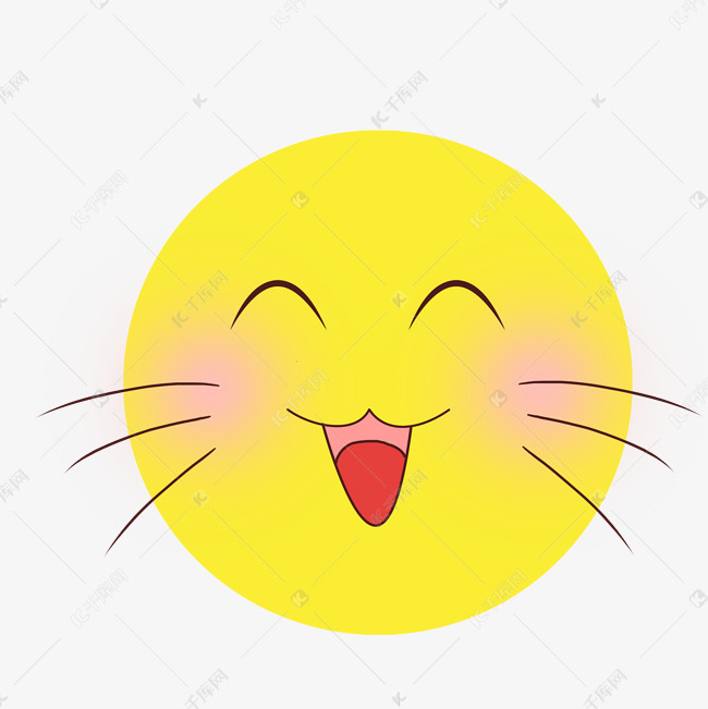 笑眯眯的黄色笑脸