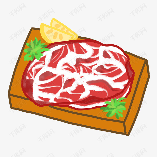 精美的日本雪花牛肉