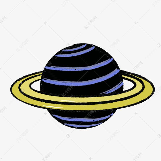卡通土星免抠插图