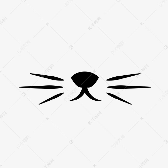 猫的胡须图标素材图片免费下载-千库网