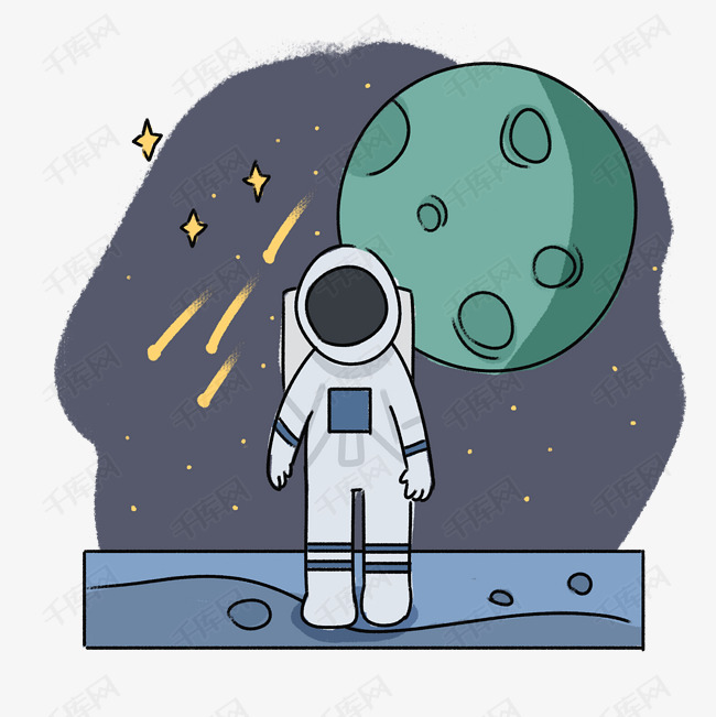 宇航员星球素材图片免费下载-千库网
