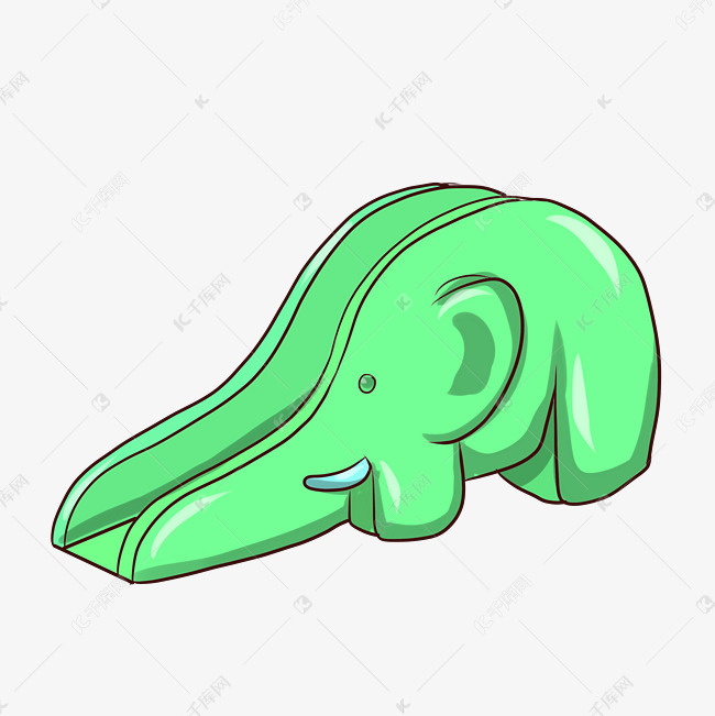 儿童玩具大象滑梯