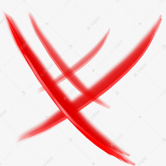 剑气红色平面游戏免抠