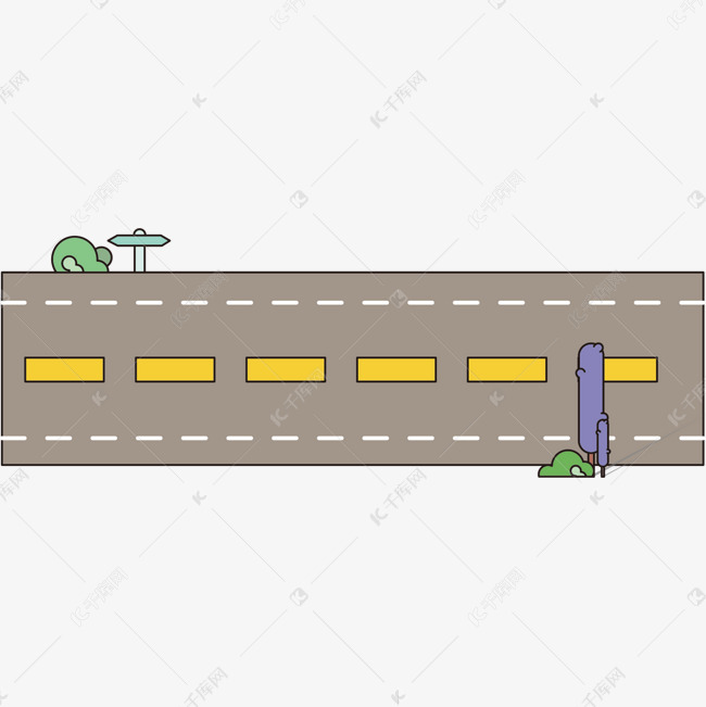 卡通公路