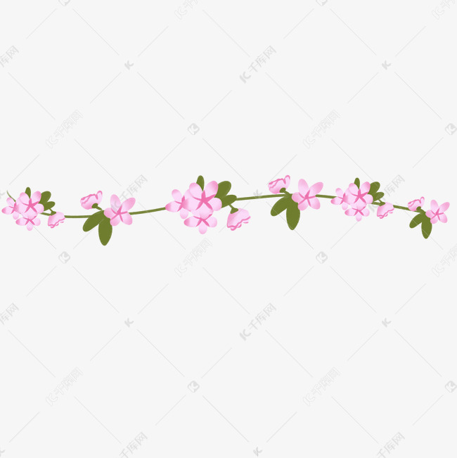 个性花边分割线
