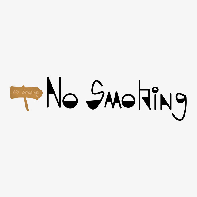 no smoking字母创意设计矢量图_艺术字设计_千库网