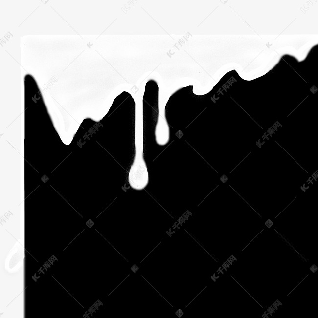滴落的鲜牛奶