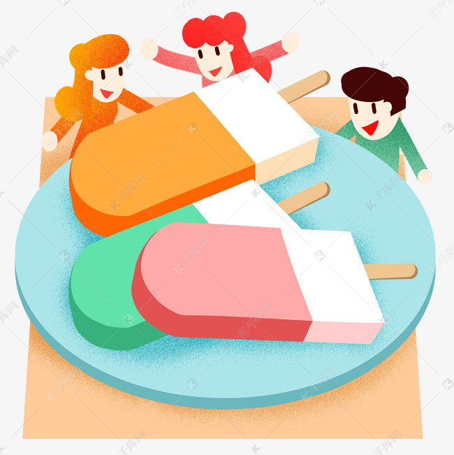 夏季童年回忆雪糕