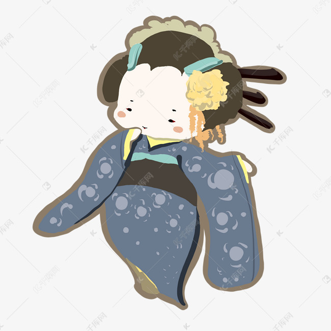 日本艺伎女性