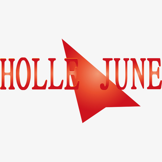 hollejune六月主题文案创意红色