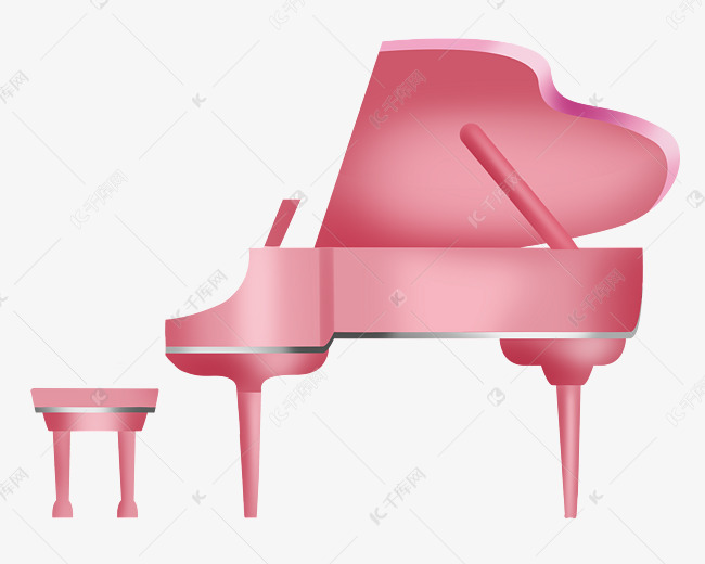 粉色梦幻钢琴