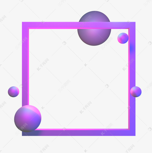 c4d立体蒸汽波框免费下载素材图片免费下载-千库网