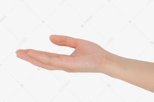 摊开手掌手心
