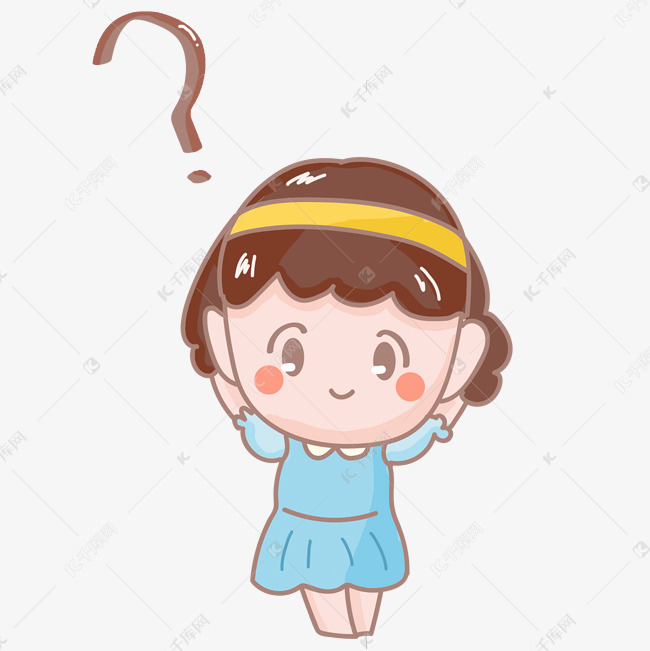 教育培训思考小女孩