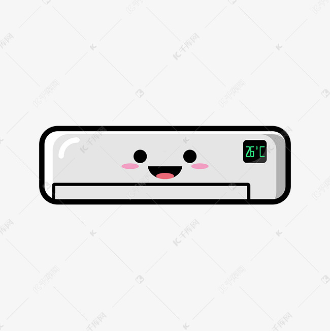 mbe可爱卡通空调