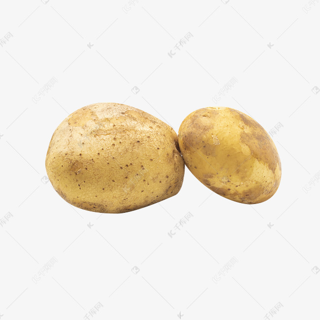 两个食材土豆