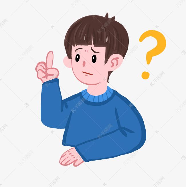 思考的男孩素材图片免费下载-千库网