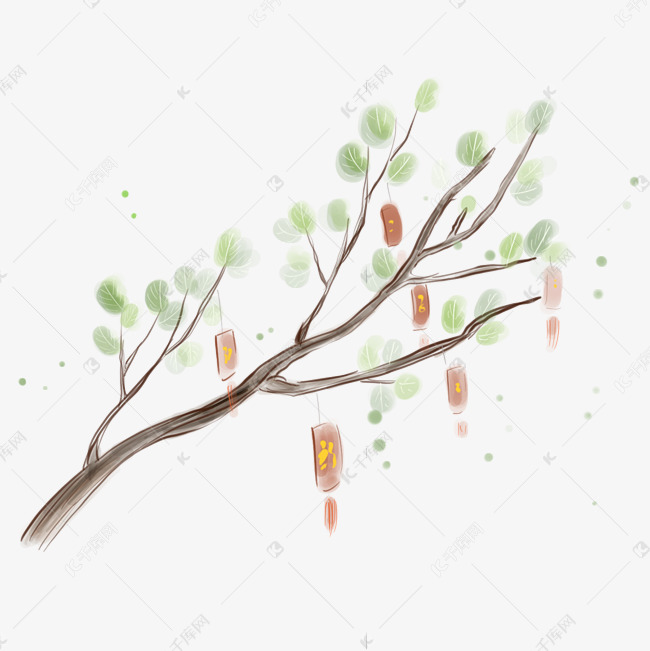 古风许愿树