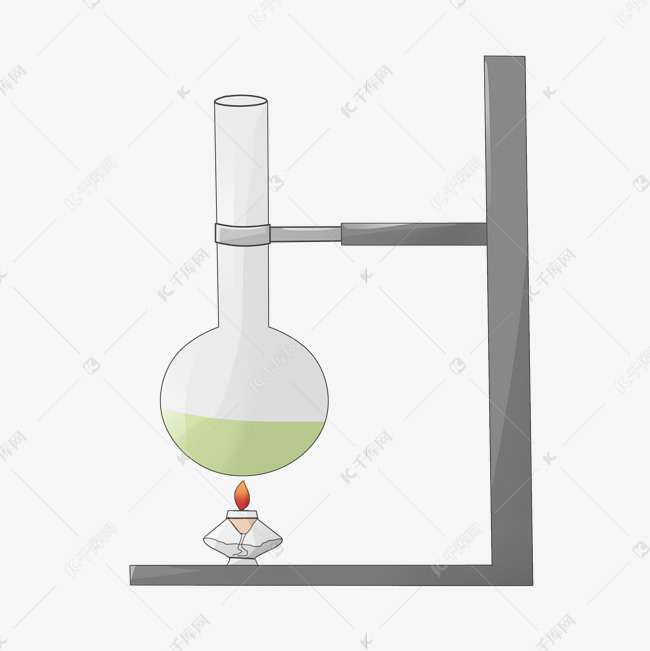 铁架台酒精灯化学