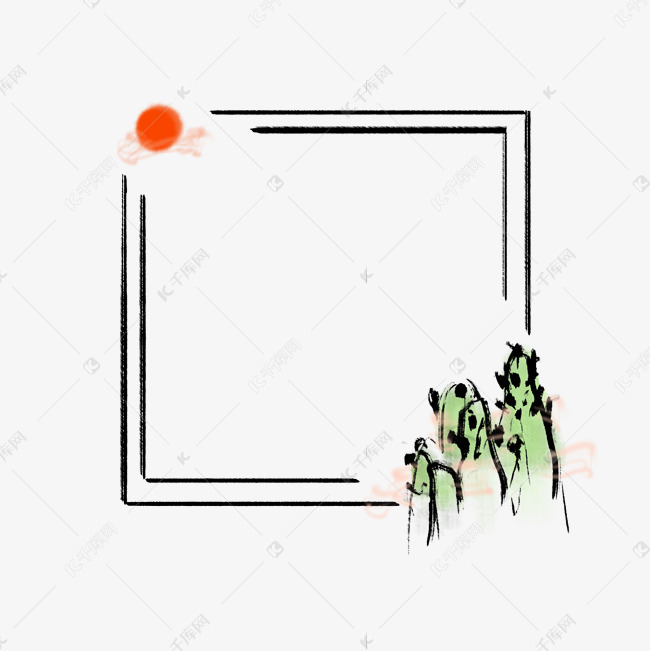艺术边框设计素材图片免费下载-千库网