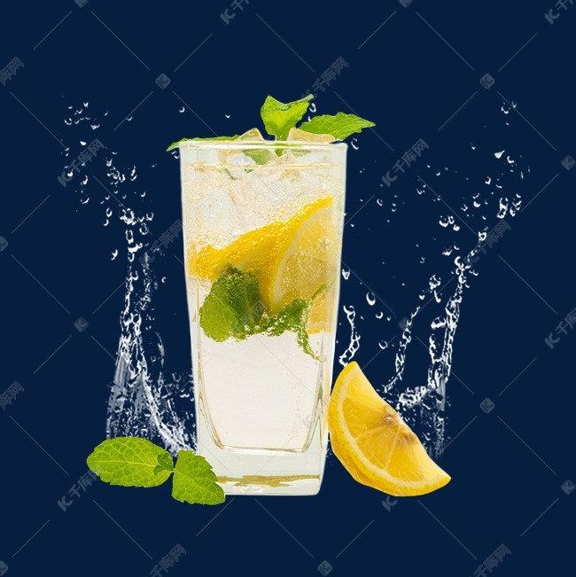 加冰柠檬水