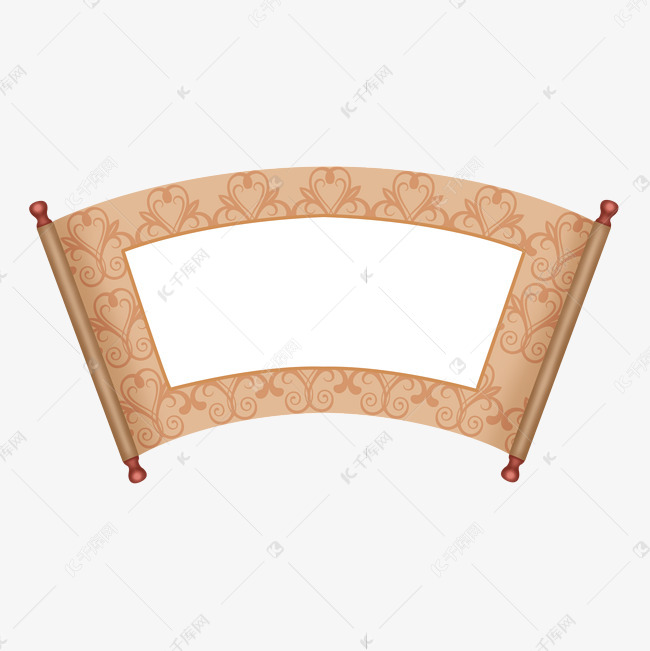 古代画布画轴素材图片免费下载-千库网