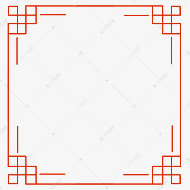 中国风古风边框