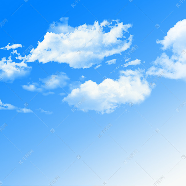 蓝色天空天气