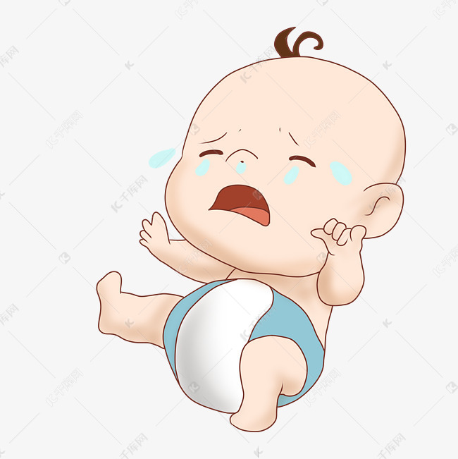 婴儿哭泣大哭素材图片免费下载-千库网