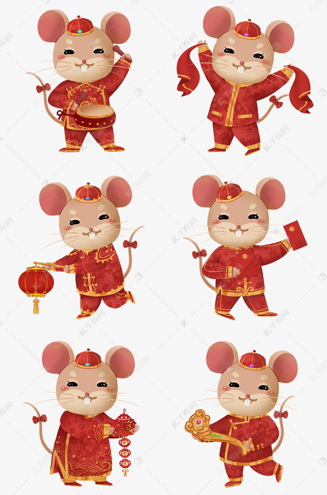 2020年鼠年子鼠合集