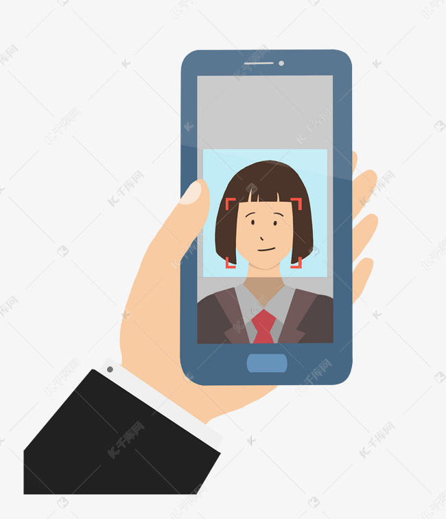 人脸识别鉴别素材图片免费下载-千库网