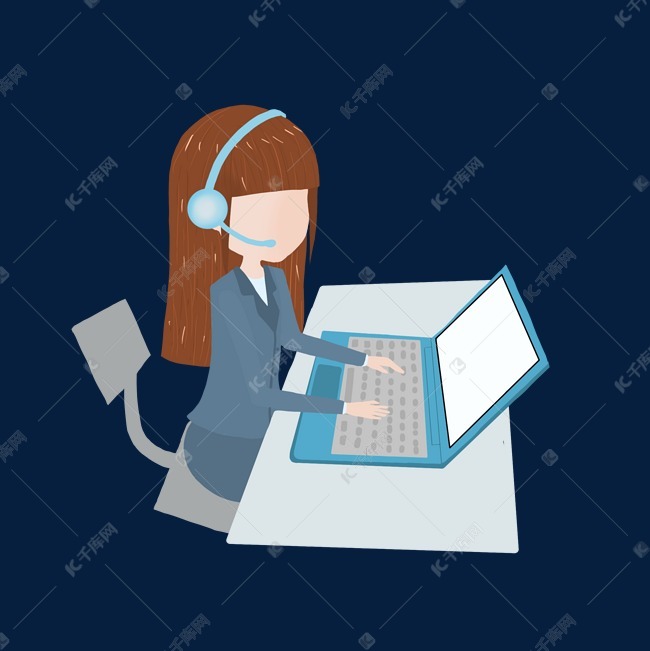 女性人工客服