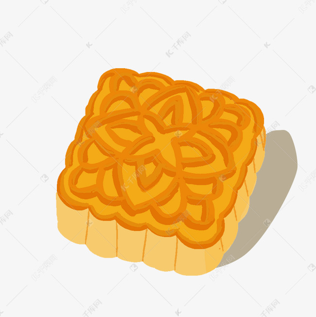 中秋节月饼手绘素材