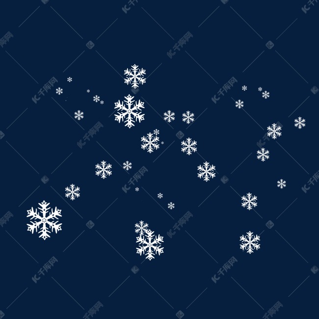 寒冬飘雪