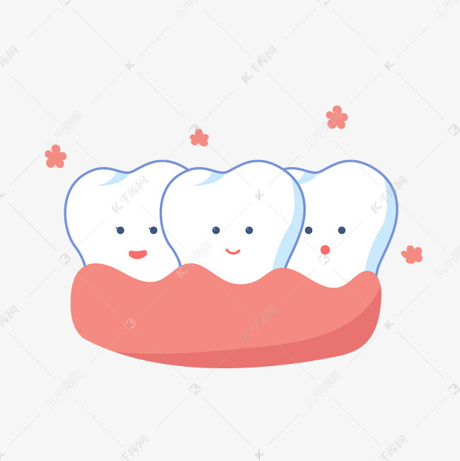 可爱牙齿爱护牙齿素材图片免费下载-千库网