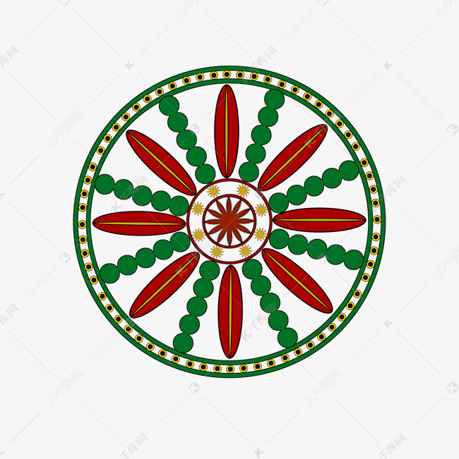 中国少数民族花纹图案