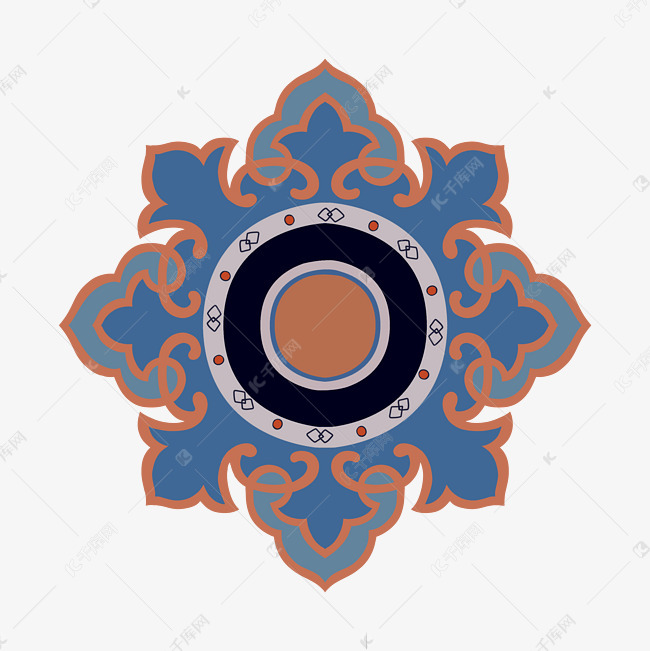 少数民族花纹图案