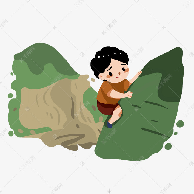 自然灾害泥石流素材
