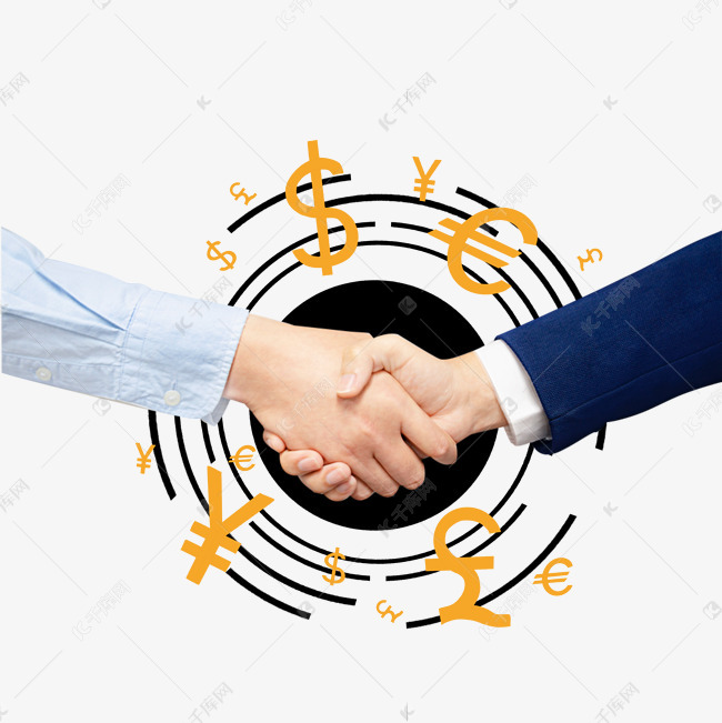 科技商务合作握手素材图片免费下载-千库网