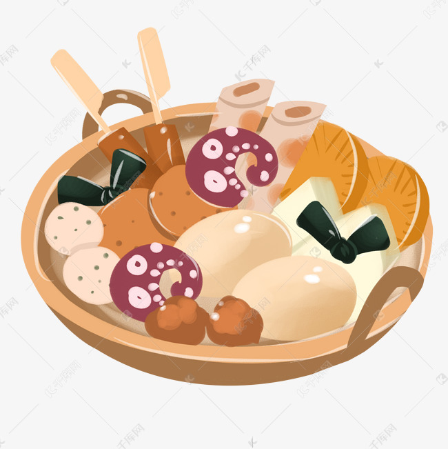冬季美食关东煮